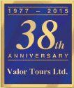 Valor Tours 38th anniversary